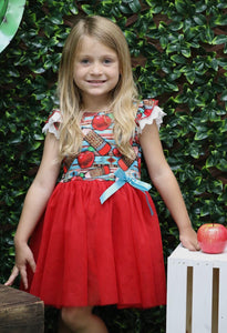 Back To School & Red Tulle Dress