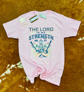 The Lord Is My Strength And My Song Graphic Tee
