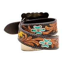 Load image into Gallery viewer, Klepto Hand-Tooled Concho Belt