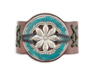 Desert Bloom Wrist Cuff Bracelet