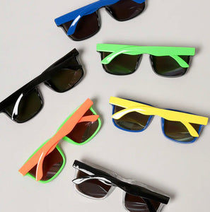 Kids Square Reflective Sunglasses