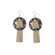 Load image into Gallery viewer, Guide Star Medallion Earrings