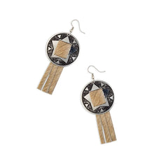 Load image into Gallery viewer, Guide Star Medallion Earrings