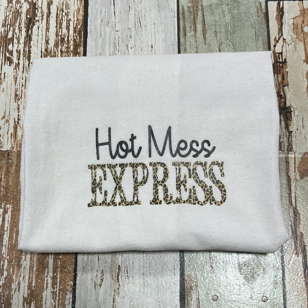 Hot Mess Express Tea Towel