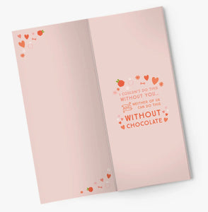 Bridesmaid Proposal Chocolate and Card