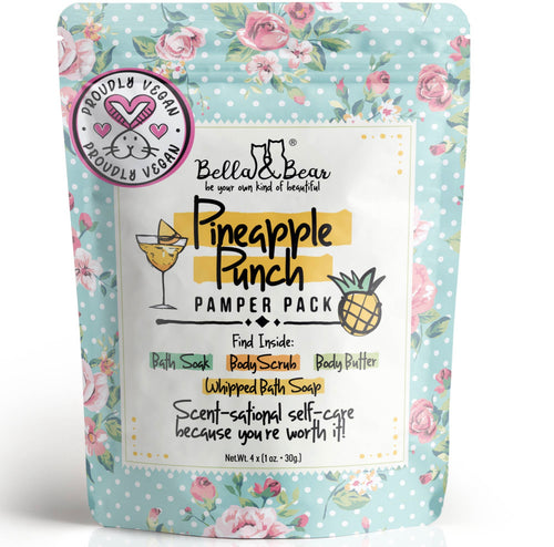 Pineapple Punch Pamper Pack - Travel Size Self Care