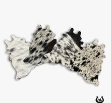 Load image into Gallery viewer, Cowhide Shaped Coasters - 4pc Set
