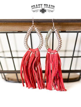 Load image into Gallery viewer, Rio Grande Earrings - Red