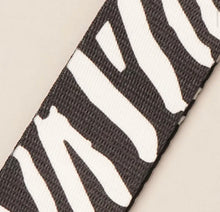 Load image into Gallery viewer, Wild Zebra Print Bag Strap