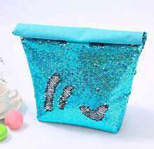 Load image into Gallery viewer, Sequin Insulated Lunch Tote