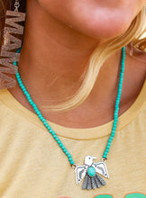 Load image into Gallery viewer, I Wanna Fly Away Necklace, Turquiose