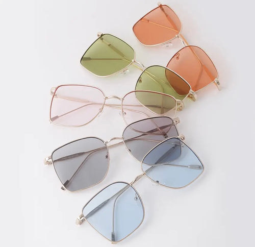 Classic Rectangular Sunglasses