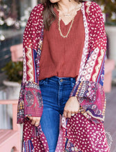 Load image into Gallery viewer, Best Bib And Tucker Kimono With Flares On Sleeve And Bottom