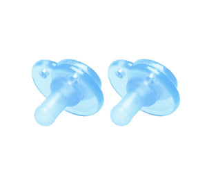 Nookums Paci-Plushies Replacement Pacifier - Blue 2 Pack