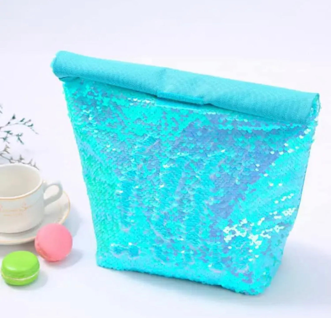 Sequin Insulated Lunch Tote