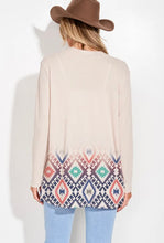 Load image into Gallery viewer, Diamond Aztec Knit Cardigan