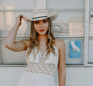 Bozeman - Womens Cowboy Straw Cowgirl Hat