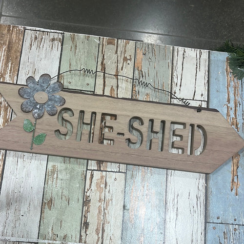 She-Shed Wall Decor