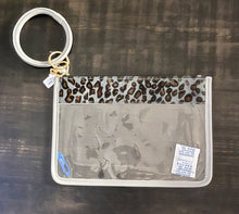 Load image into Gallery viewer, Clear Bag Wristlet