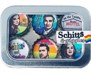 Schitts & Giggles Magnet - Six Pack