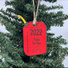 Load image into Gallery viewer, Pain In The Gas 2022 Christmas Ornaments