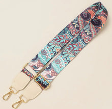 Load image into Gallery viewer, Floral Paisley Graphic Bag Strap