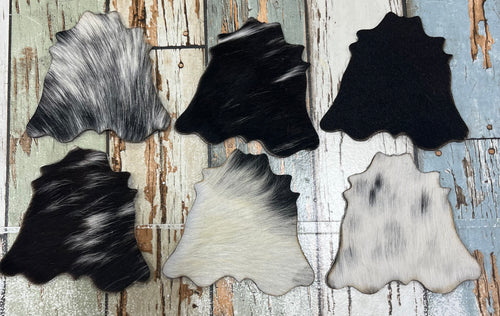 Western Cowhide Rug Coasters