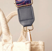Load image into Gallery viewer, Detachable Paisley Floral Bag Strap